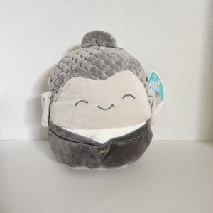 Squishmallows Gray and Cream Plush Toy